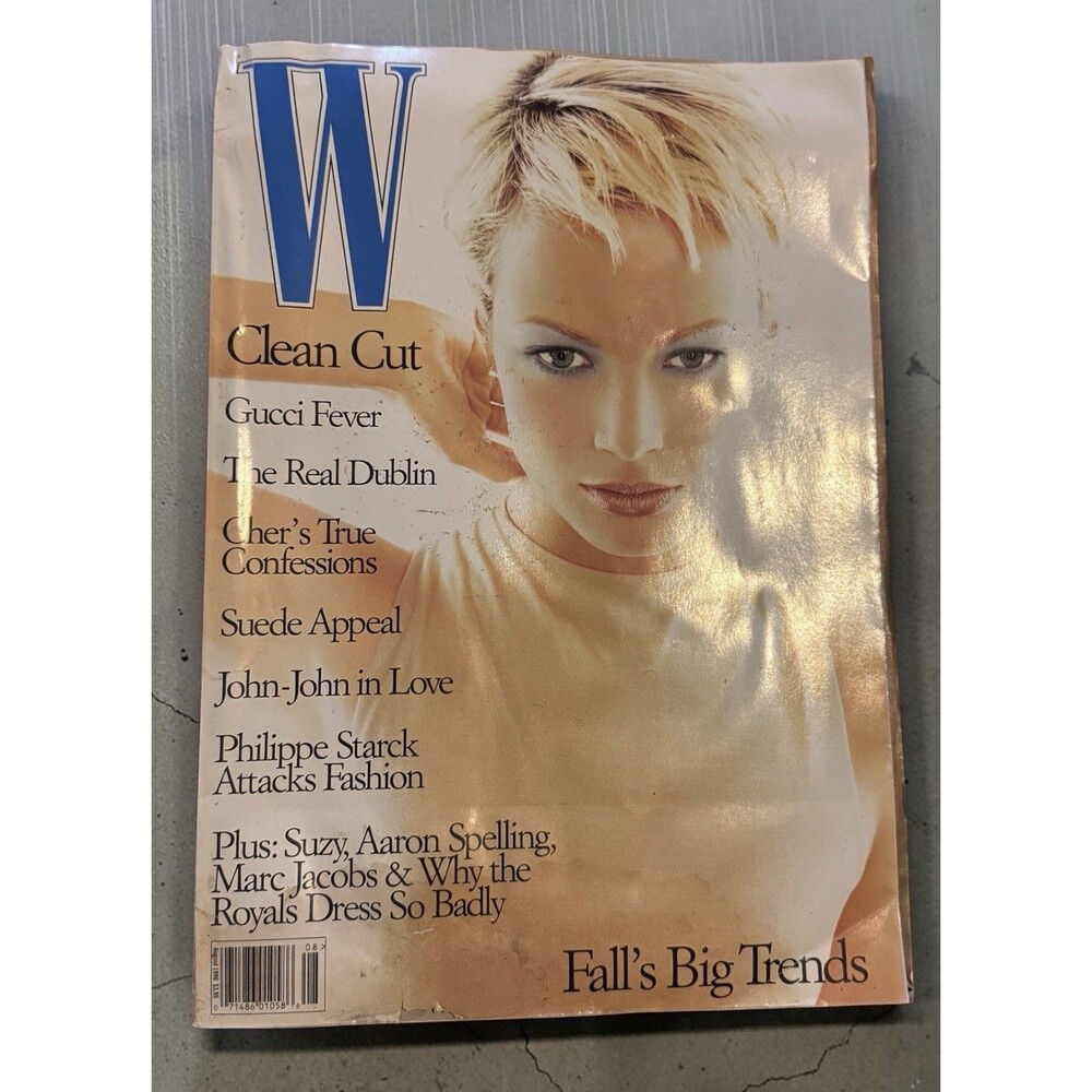 1996 W Magazine Carolyn Murphy CHER Tom Ford Marc Jacobs Tasha Tilberg A Wesson